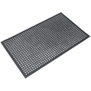 Heavy Duty Multi-Functional Non Slip Black Rubber Matting