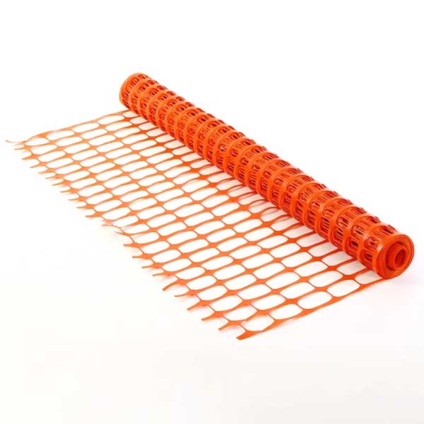 Heavy Duty Orange Safety Barrier Plastic Mesh Fencing