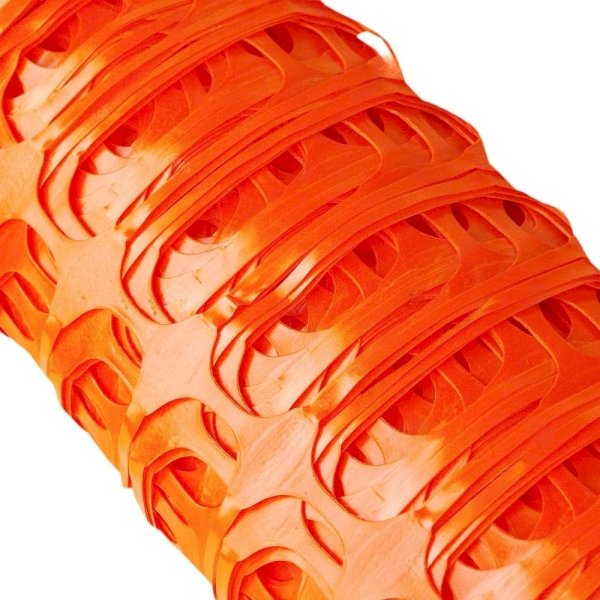 Heavy Duty Orange Safety Barrier Plastic Mesh Fencing