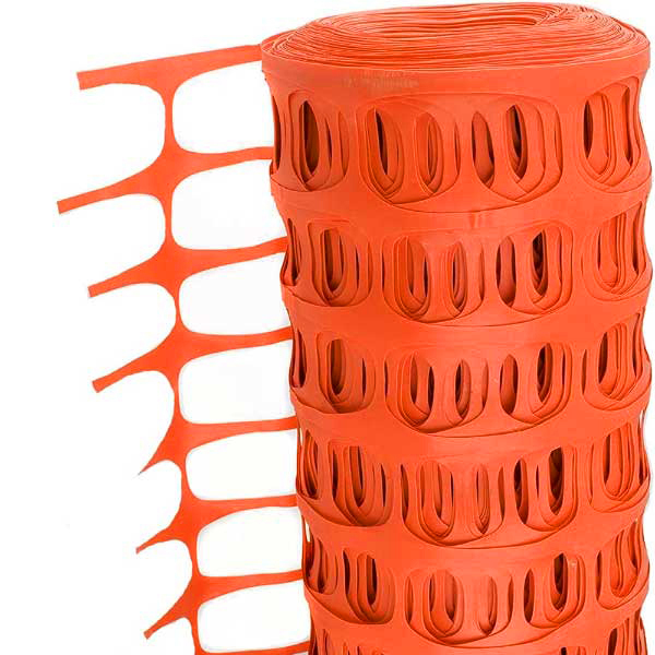 Heavy Duty Orange Safety Barrier Plastic Mesh Fencing