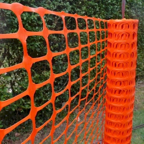 Heavy Duty Orange Safety Barrier Plastic Mesh Fencing