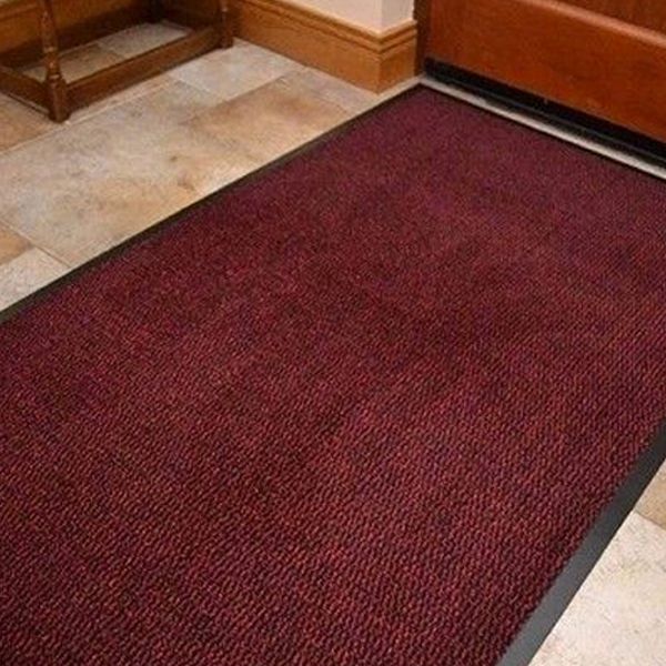 Red Heavy Duty Industrial Barrier Mats Indoor And Outdoor