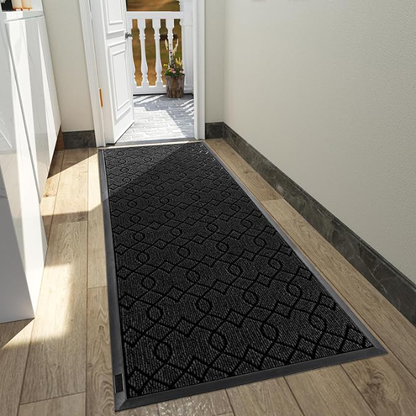 Heavy Duty Water Absorbent Entry Outdoor Rugs Durable Front Non Slip Backing Door Mats 