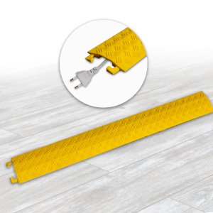 Highly Durable Yellow Plastic Cable Covers