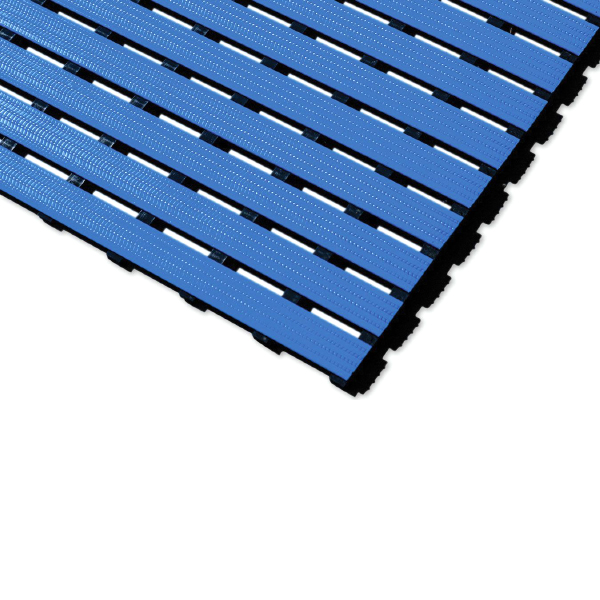 Slip Protect Cross-Ribbed Flexible Duckboard Mat For Comfort and Stability