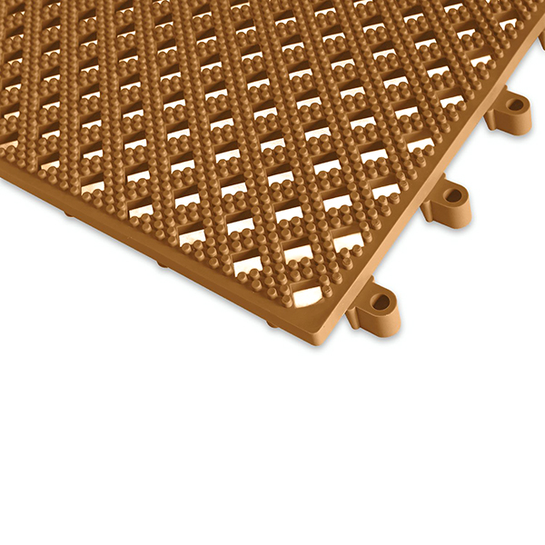 Anti-Slip Interlocking Deck Floor Tile PVC Safety & Comfort Mat