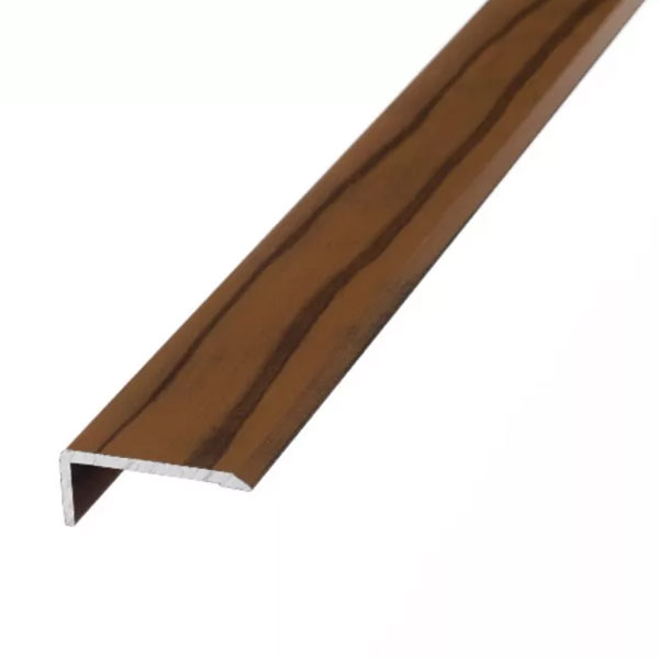 25mm L or Edge Nosing Stick Down Threshold Door Bars Profile Edge Strip For Laminate, Vinyl & Tile 