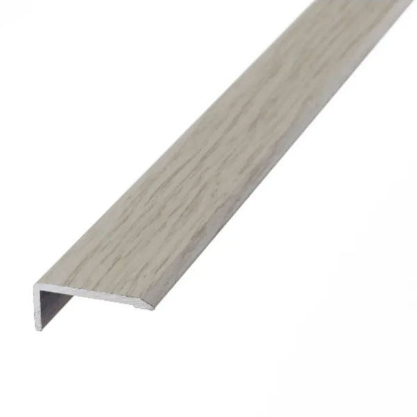 25mm L or Edge Nosing Stick Down Threshold Door Bars Profile Edge Strip For Laminate, Vinyl & Tile 