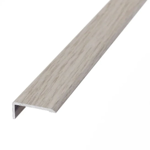 25mm L or Edge Nosing Stick Down Threshold Door Bars Profile Edge Strip For Laminate, Vinyl & Tile 