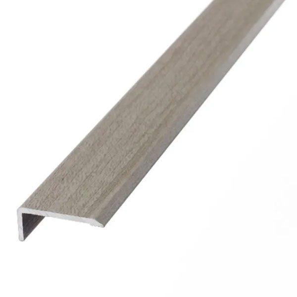 25mm L or Edge Nosing Stick Down Threshold Door Bars Profile Edge Strip For Laminate, Vinyl & Tile 