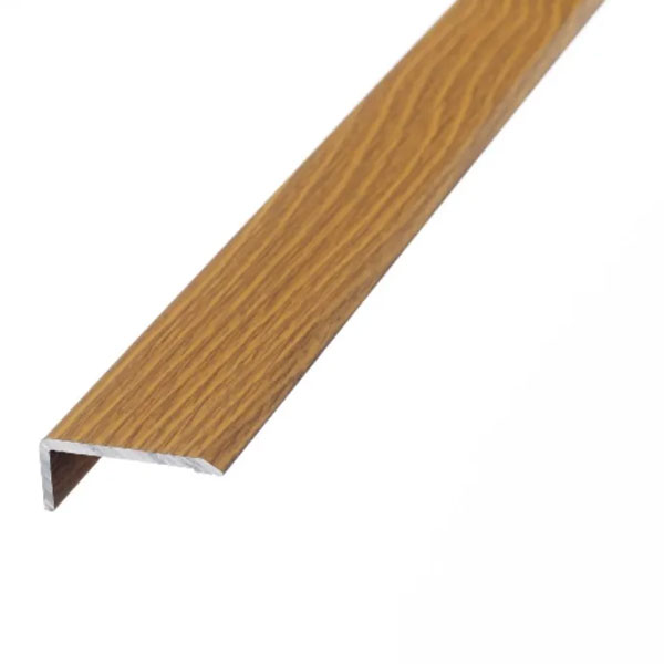 25mm L or Edge Nosing Stick Down Threshold Door Bars Profile Edge Strip For Laminate, Vinyl & Tile 