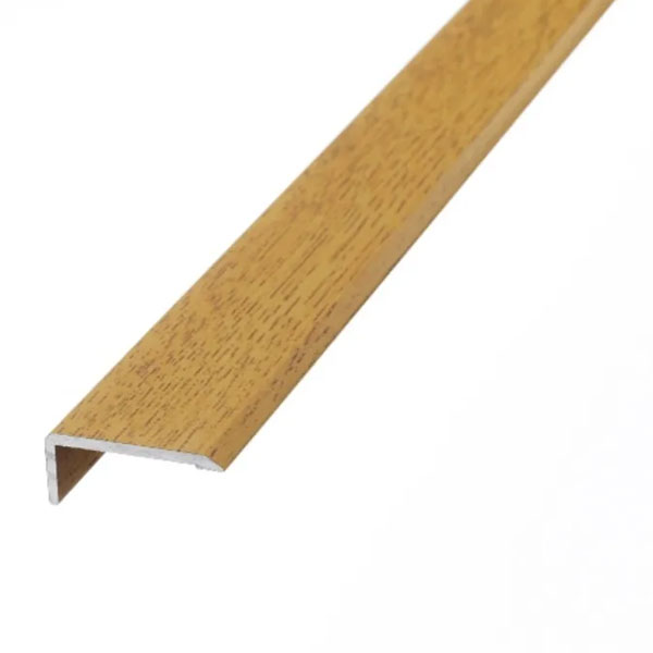 25mm L or Edge Nosing Stick Down Threshold Door Bars Profile Edge Strip For Laminate, Vinyl & Tile 