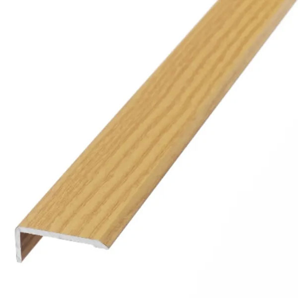 25mm L or Edge Nosing Stick Down Threshold Door Bars Profile Edge Strip For Laminate, Vinyl & Tile 