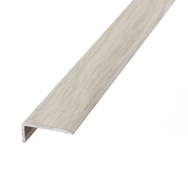 25mm L or Edge Nosing Stick Down Threshold Door Bars Profile Edge Strip For Laminate, Vinyl & Tile 