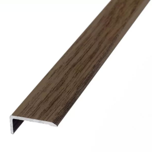 25mm L or Edge Nosing Stick Down Threshold Door Bars Profile Edge Strip For Laminate, Vinyl & Tile 