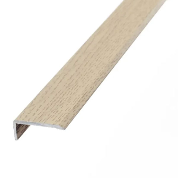 25mm L or Edge Nosing Stick Down Threshold Door Bars Profile Edge Strip For Laminate, Vinyl & Tile 