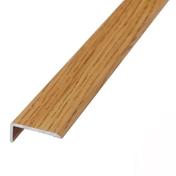 25mm L or Edge Nosing Stick Down Threshold Door Bars Profile Edge Strip For Laminate, Vinyl & Tile 