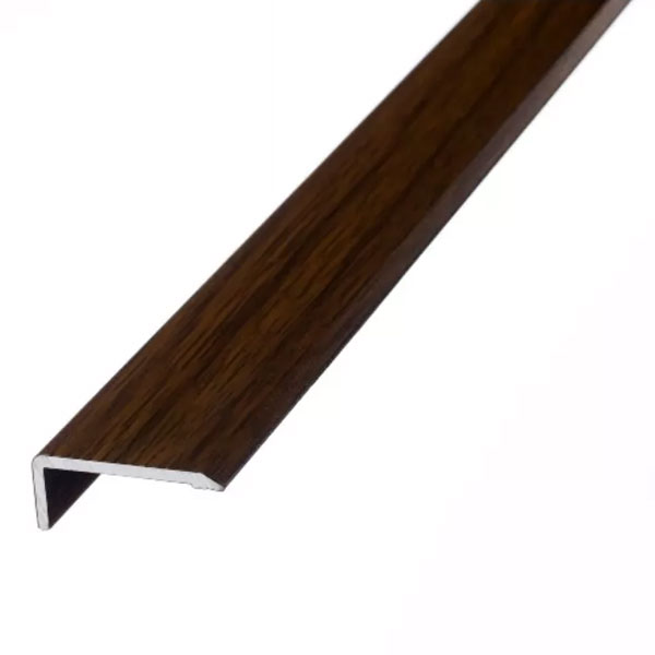 25mm L or Edge Nosing Stick Down Threshold Door Bars Profile Edge Strip For Laminate, Vinyl & Tile 