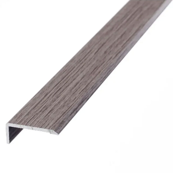 25mm L or Edge Nosing Stick Down Threshold Door Bars Profile Edge Strip For Laminate, Vinyl & Tile 