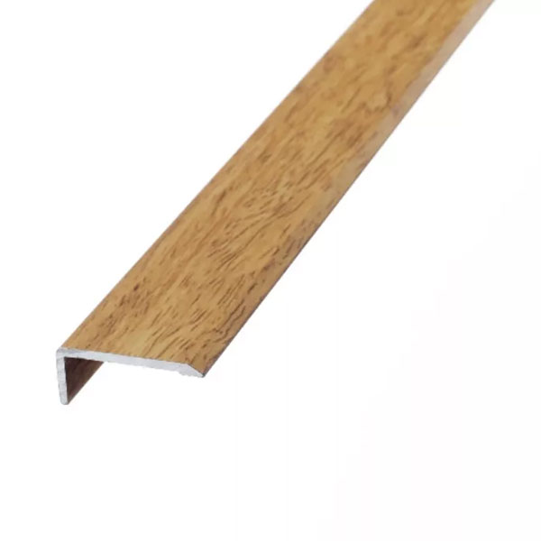 25mm L or Edge Nosing Stick Down Threshold Door Bars Profile Edge Strip For Laminate, Vinyl & Tile 