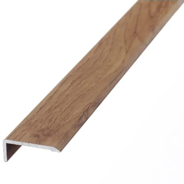 25mm L or Edge Nosing Stick Down Threshold Door Bars Profile Edge Strip For Laminate, Vinyl & Tile 