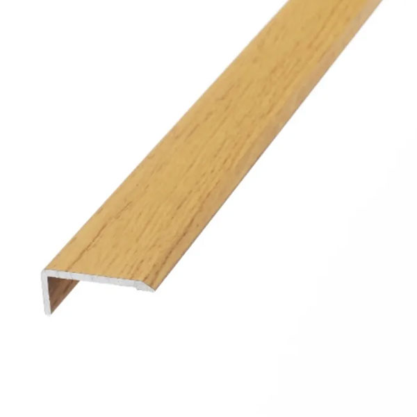 25mm L or Edge Nosing Stick Down Threshold Door Bars Profile Edge Strip For Laminate, Vinyl & Tile 