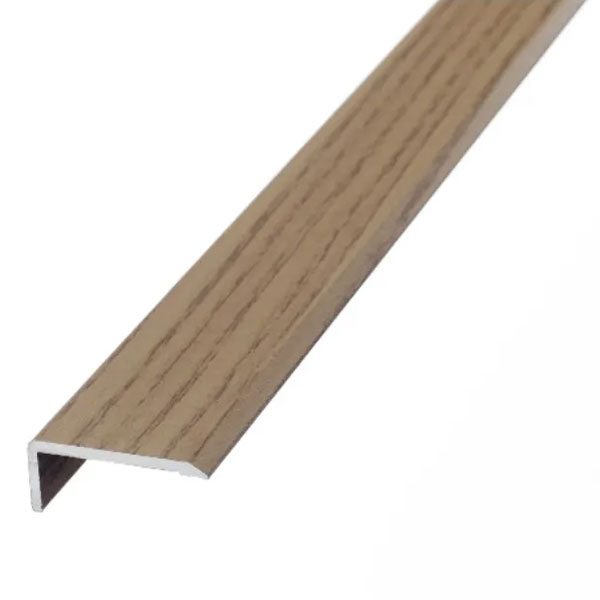 25mm L or Edge Nosing Stick Down Threshold Door Bars Profile Edge Strip For Laminate, Vinyl & Tile 