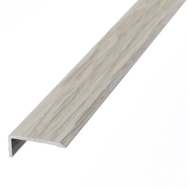 25mm L or Edge Nosing Stick Down Threshold Door Bars Profile Edge Strip For Laminate, Vinyl & Tile 