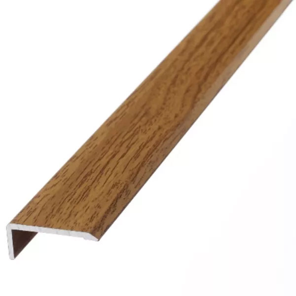 25mm L or Edge Nosing Stick Down Threshold Door Bars Profile Edge Strip For Laminate, Vinyl & Tile 