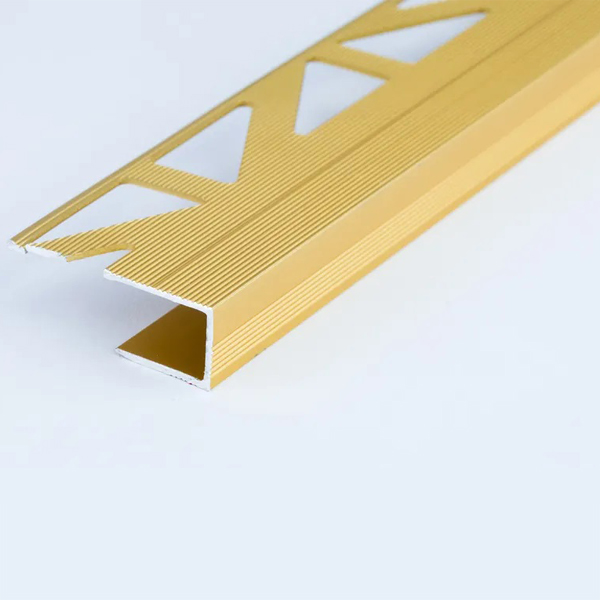 8mm Aluminium Wood Effect Floor Edge Profile Trims Threshold Door Stops For All Flooring