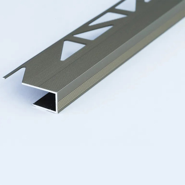 8mm Aluminium Wood Effect Floor Edge Profile Trims Threshold Door Stops For All Flooring