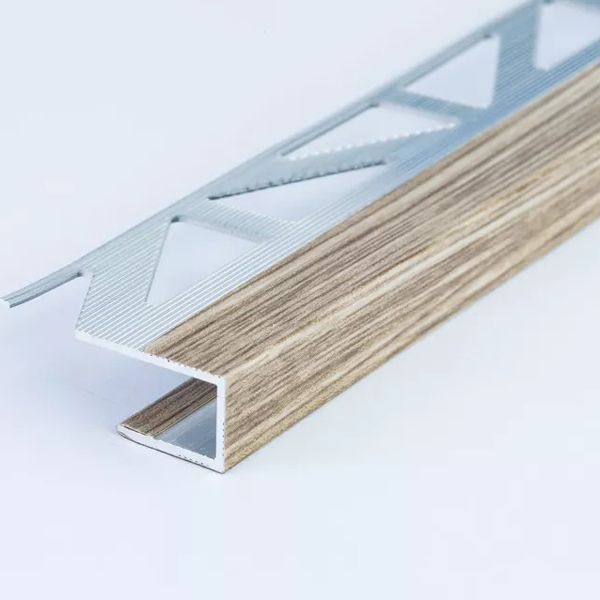 Aluminium Square Edge Strip Floor Edge Laminate Profile Trims Threshold Door Stops