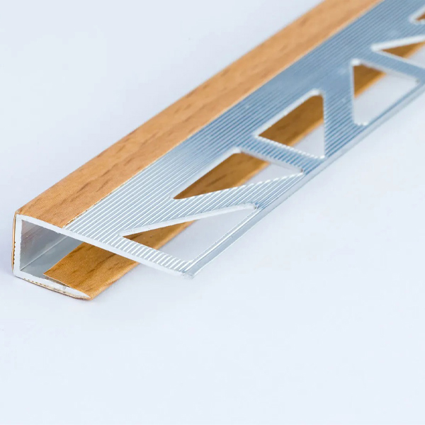 Aluminium Square Edge Strip Floor Edge Laminate Profile Trims Threshold Door Stops