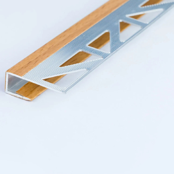 Aluminium Square Edge Strip Floor Edge Laminate Profile Trims Threshold Door Stops