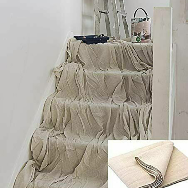 Large Cotton Dust Sheet For Professional Painting Decorating