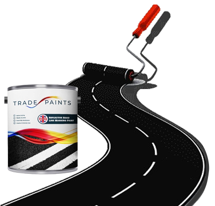 Durable fast-drying line marking paints for UK surfaces