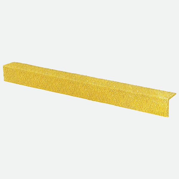 Medium Grit Stair Nosing Cover 55mm x 55mm Anti-Slip Stripe