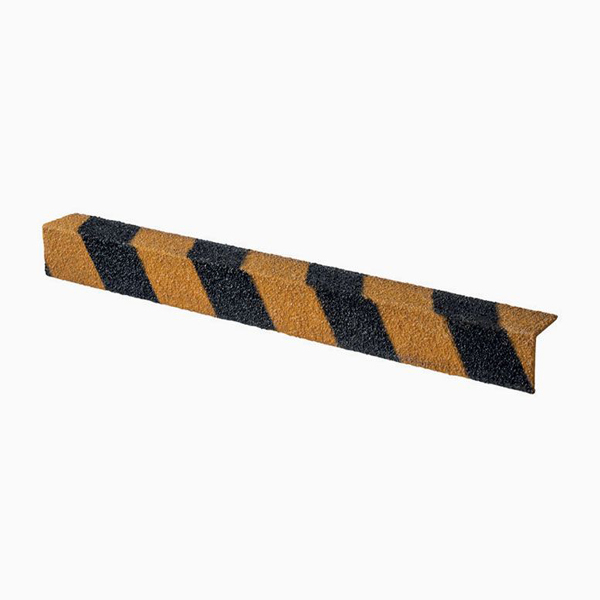 Medium Grit Stair Nosing Cover 55mm x 55mm Anti-Slip Stripe