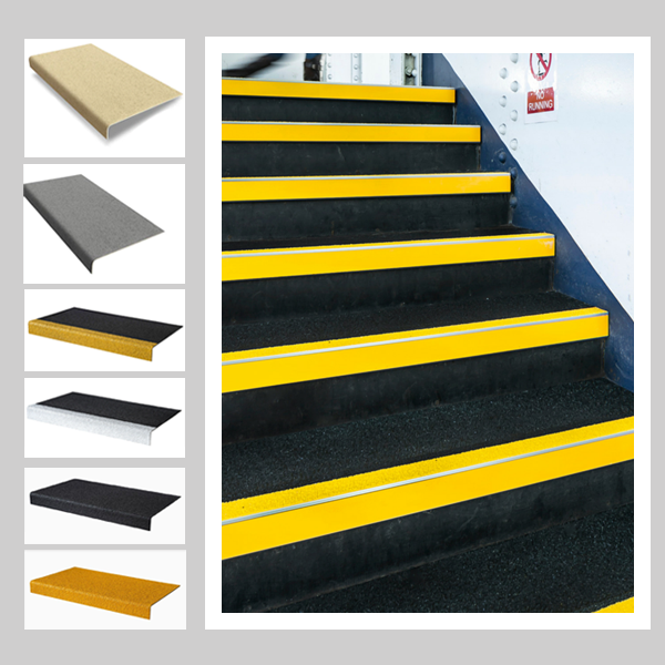 Medium Grit Stair Tread Cover Heavy Duty Non Slip