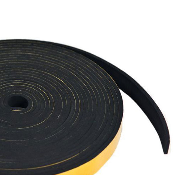 Expanded Neoprene Sponge Strip Self Adhesive