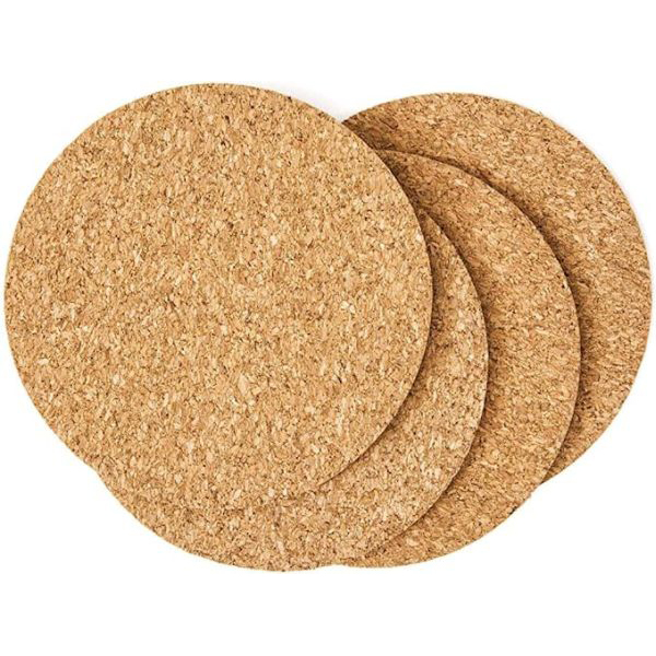 Non Adhesive Coaster Cork Sheet (Pack Of 38 Sheets)