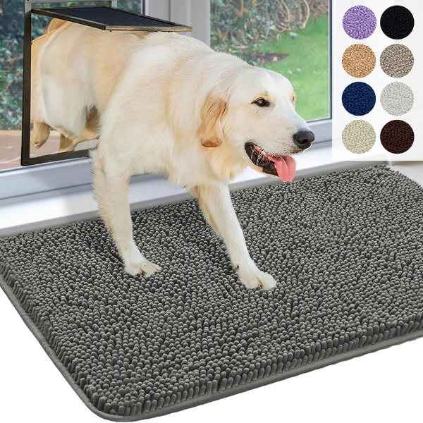 Non Slip Quick Dryable Water Absorbent Dirt Trapper Bathroom Mats