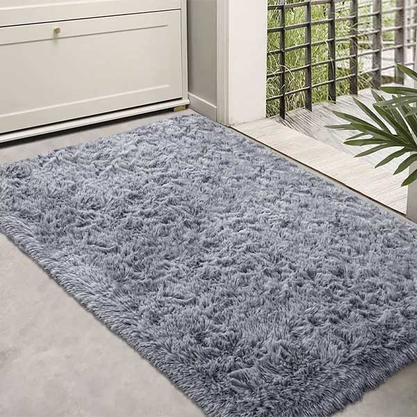 Non Slip Dirt Trapper Washable Fluffy Barrier Mats Entrance Rug 