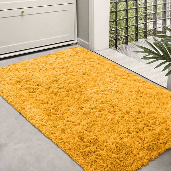 Non Slip Dirt Trapper Washable Fluffy Barrier Mats Entrance Rug 