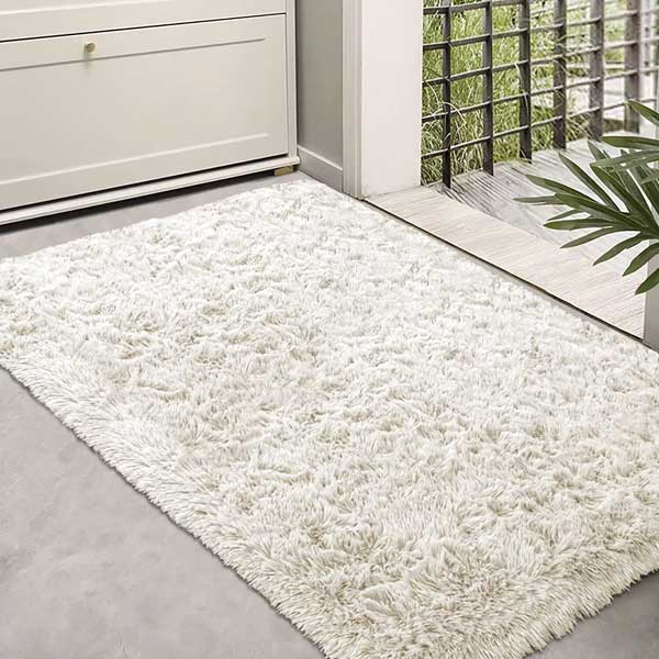 Non Slip Dirt Trapper Washable Fluffy Barrier Mats Entrance Rug 