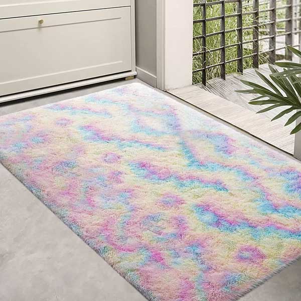 Non Slip Dirt Trapper Washable Fluffy Barrier Mats Entrance Rug 