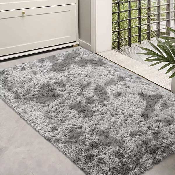 Non Slip Dirt Trapper Washable Fluffy Barrier Mats Entrance Rug 