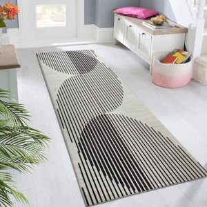 Non Slip Jett Crystal Hallway Runner Washable Rugs Kitchen Carpet Floor Mats