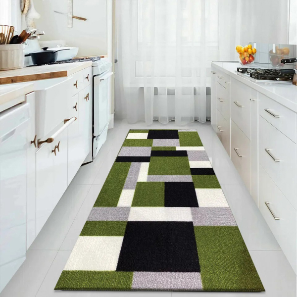 Non Slip Long Hallway Runner Rugs Machine Washable Kitchen Carpet Floor Mats