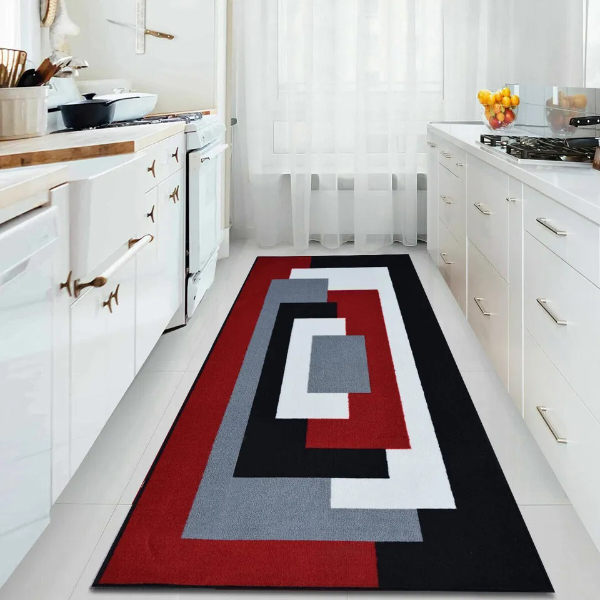 Non Slip Long Hallway Runner Rugs Machine Washable Kitchen Carpet Floor Mats